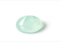 Glob of contraceptive gel
