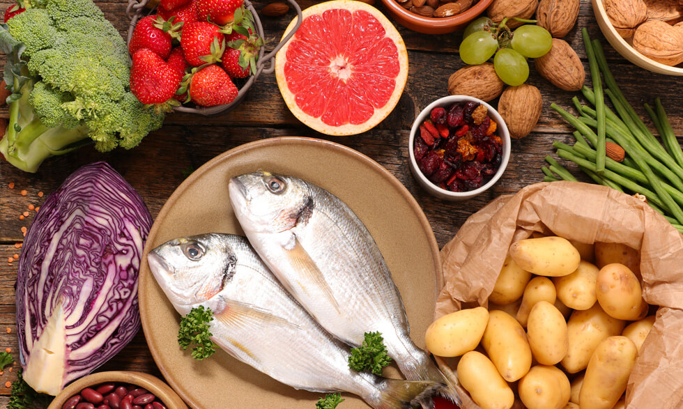 Spread of foods that lower blood pressure