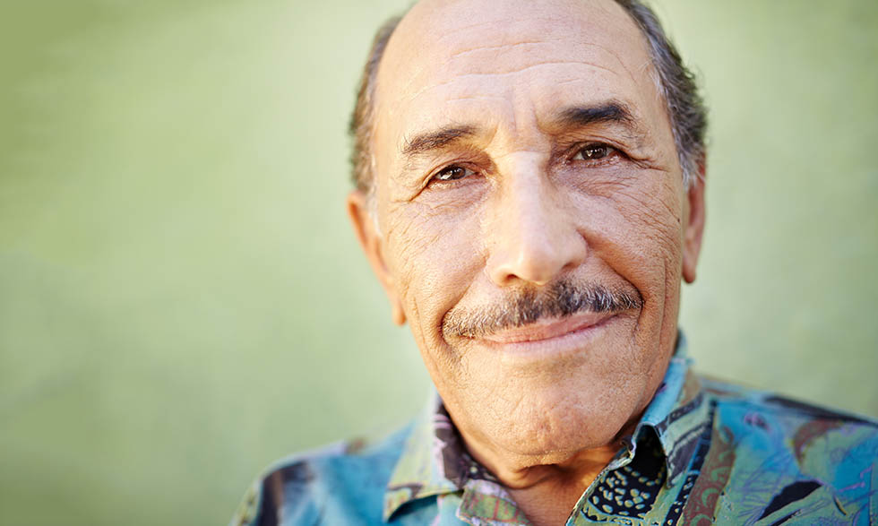 Headshot of older man