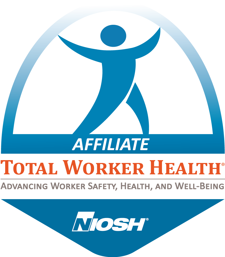 Total Worker Health affiliate badge from NIOSH