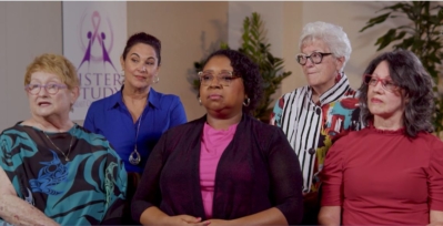 Sister Study recruiters Catherine Andrews, Lourdes Suárez, Carrissa Dixon, Sara Williams, and Mary Quezada.