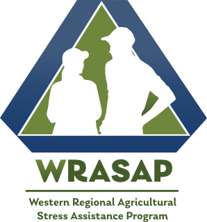 Western Regional Agricultural Stress Assistance Program logo.